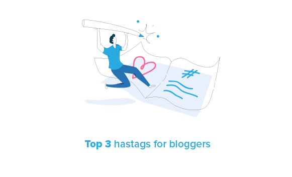 Top 3 Hashtags for Bloggers %28per topic%29